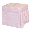 Kids Personalized Storage Ottoman- Dimple Pink