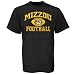 Missouri Tigers Black Old School Football T-shirt