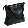 Maxam Genuine Lambskin Leather Purse w/ Adjustable Strap