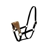 Leather Nose Tooled Halter