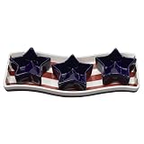 Stars and Stripes 4-pc. Condiment Server Set by Boston Warehouse