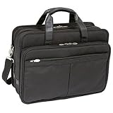 McKlein Walton Nylon Expandable Double Compartment Laptop Case w/ Removable Sleeve