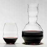 How do I get Riedel Swirl Glasses Free Decanter