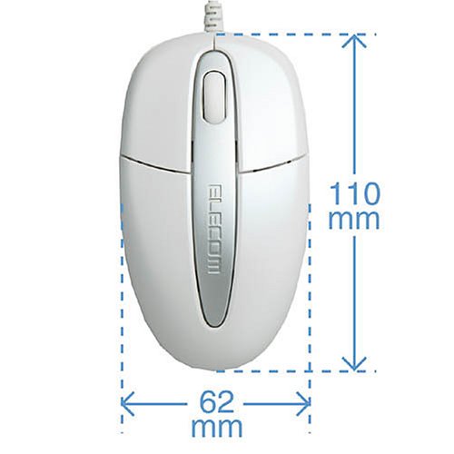 Cover image : ELECOM USB&PS/2接続ホイール付光学式マウス ブラック M-M2UP2RBK