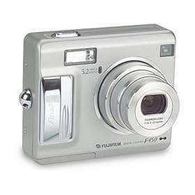 Remanufactured Fujifilm Finepix F450 5.2MP Digital Camera with 3.4x Optical Zoom