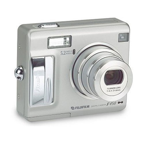Remanufactured Fujifilm Finepix F450 5.2MP Digital Camera with 3.4x Optical Zoom