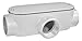 3 Inch Powder Coated Die Cast Aluminum T Style Conduit Body-1 per case