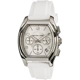 MICHAEL Michael Kors Watch, Ladies White Silicone Strap MK5227 by Michael Kors