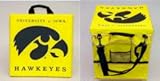 Iowa Hawkeyes Versatile 14 x 14 x 1.5 Seat Cushion / Tote (Set of 2)