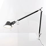 Tolomeo mit Tischklemme schwarz/lackiert