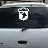 101st airborne screaming eagles vinyl decal large 