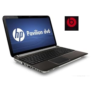 HP Pavilion dv6t Quad Edition (dv6tqe) Laptop -2nd generation Intel Quad Core i7-2670QM (2.2 GHz) / 8GB DDR3 System Memory / 750GB 5400RPM Hard Drive / 15.6