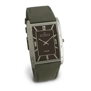 Skagen Mens Titanium Watch #338LTLM Skagen Men's Titanium Watch #338LTLM