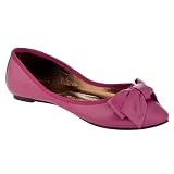 Women's Xhilaration® Selene Bow Flat Shoes - Pink