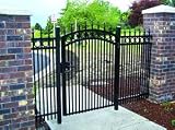 GTO Gate - Palm Harbor 5ft Walk Through Gate - Arch Top with Finials - single - #G5305