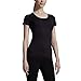 32Degrees Weatherproof Women's Short Sleeve Sccop Neck Cool Tee, Black, Small
