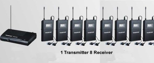 Deepdeal Takstar Wpm200 Wireless In-ear Monitoring System W 8 Receives UHF Wpm100