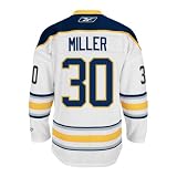 Ryan Miller Buffalo Sabres Reebok Premier Replica Road NHL Hockey Jersey Size M