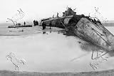 Art Poster, German Submarine - 27.5 x 18.75