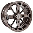 4/110 Motosport Alloys M17 Elixir Wheel 12x7 4.0 + 3.0 Machined/Black BOMBARDIER HONDA JOHN DEERE KASEA KAWASAKI SUZUKI YAMAHA