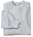 NEW Hanes Ultimate Cotton - Crewneck Sweatshirt Light Steel-L