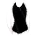 Futrzane Winter Straight Scarf Wrap Faux Fake Fur Collar Shawl Shrug Fluffy Collors