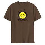 T-Shirt Brown  Listen Music Timba  Music