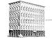 Scale Structures HO Scale Victoria Falls Hotel Kit