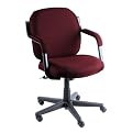 Commerce Low-Back Chair  Burgundy (17H" Back)