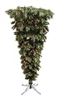 7.5' Famous Upside Down Pre-Lit Artificial Christmas Tree - Multi Lights