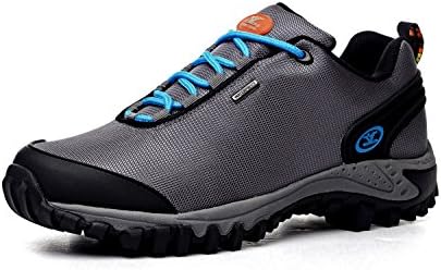 Mens Duarable Trailing Guide Shoes Hiking Trail Walking Sneaker Grey