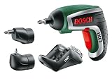 Bosch Akku Schrauber IXO IV Set mit Winkel- und Exzenteraufsatz