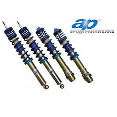 AP Gewindefahrwerk VW Bora (1J) Fronantrieb, Limousine, Kombi / Baujahr: 11.98- / maximale VA/HA-Achslast: 1020 kg/1080 kg / Tieferlegung um (VA/HA): 30-50mm/30-50mm