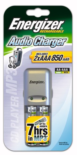 Energizer Audio Ladeger&auml;t inkl. NiMH Akku AAA Micro 850 mAh 2er Pack Preisvergleich