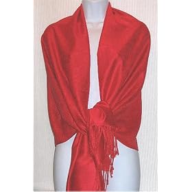 70% Pashmina 30% Silk Paisley Self-design Shawl Wrap Stole - 36 Colors + 13 New Colors (Buy 2 to...