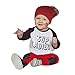 Efaster® 1Set Toddler Baby Boys Letter Printed T-shirt Tops+Pants Outfits Clothes