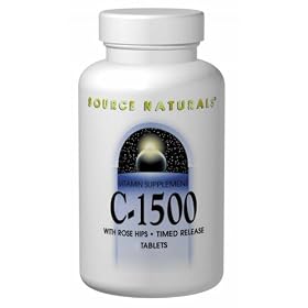 C-1500 Timed Release 250 Tabs 1500 Mg (with Rose Hips) - Source Naturals by 