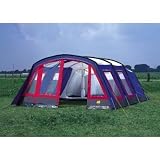 : High Peak Steilwandzelt IMOLA 5 - 5 Personen Zelt inkl. gratis Bodenplane 300x400 cm f&uuml;r den Wohnraum