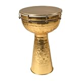 Brass Doumbek, 12x20, Synthetic Head