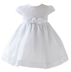 Girls Lace Vintage Organza Floor Length Off the Shoulder  Dress With a Ribbon 