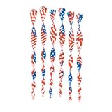 Outdoor Living : American Flag Twirlers