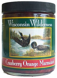 Wisconsin Wilderness Cranberry Orange Marmalade 6 count by Wisconsin Wilderness