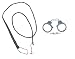 Bondage Sex Toys - 9 Feet Whip and Metal Handcuffs