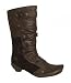 Mustang Damenstiefel dunkelbraun
