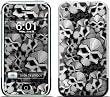 Bones Design Protective Skin Decal Cover Faceplate for Apple iPhone (2G)