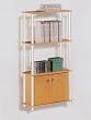 BEAUTIFUL NEW MODERN SMALL TWO TIER BOOKCASE