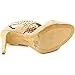 Vince Camuto Fancle Women Open Toe Leather Nude Sandals
