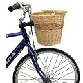 M-WAVE Fahrradkorb aus echtem Weidengeflecht
