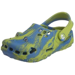Polliwalks unisex-child Frog Sandals Mules and Clogs