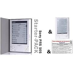 Sony Reader eBook PRS 505 S + org. Sony Silikonschutzhülle + GRATIS 1x Pocket-Card Clever einkaufen bei Amazon.de - *** mit deutscher Anleitung + Garantie! kein billiger England Import! ***